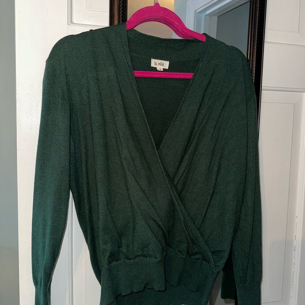 Green sweater